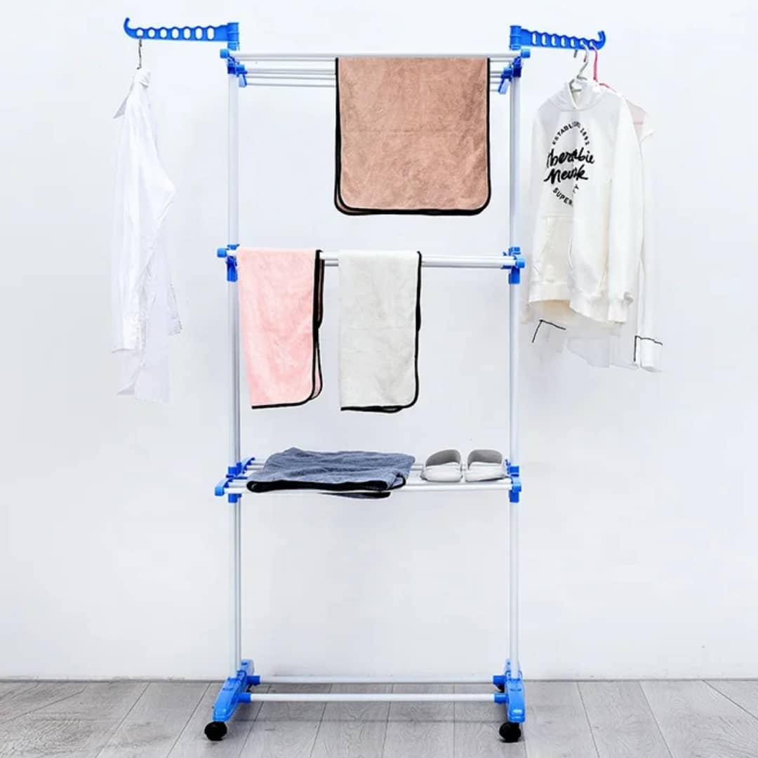 Sèche Linge - Chariot Pliable -  مجفف الملابس عصري