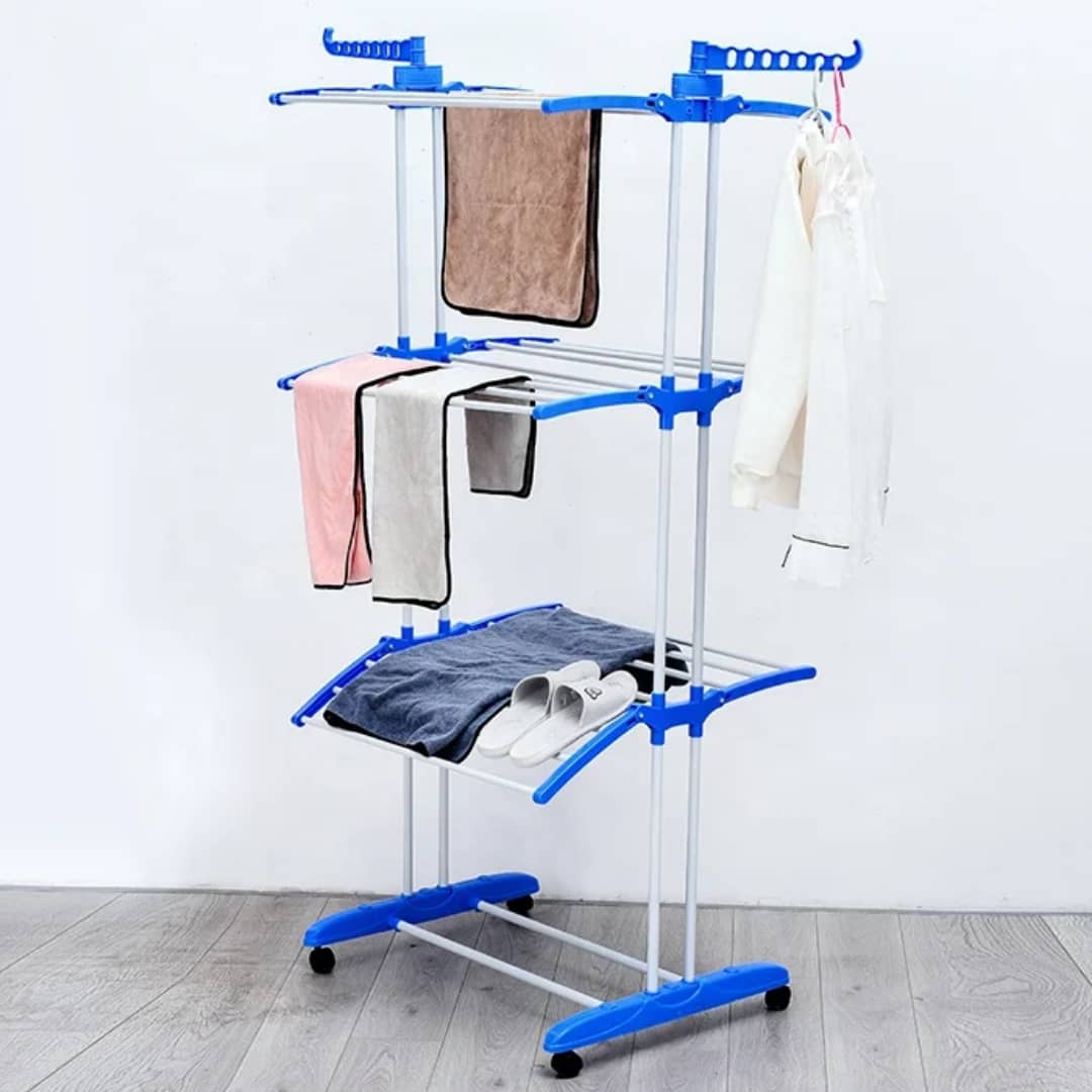 Sèche Linge - Chariot Pliable -  مجفف الملابس عصري